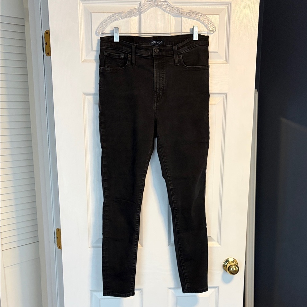 J. Crew Mercantile Black Skinny Jeans